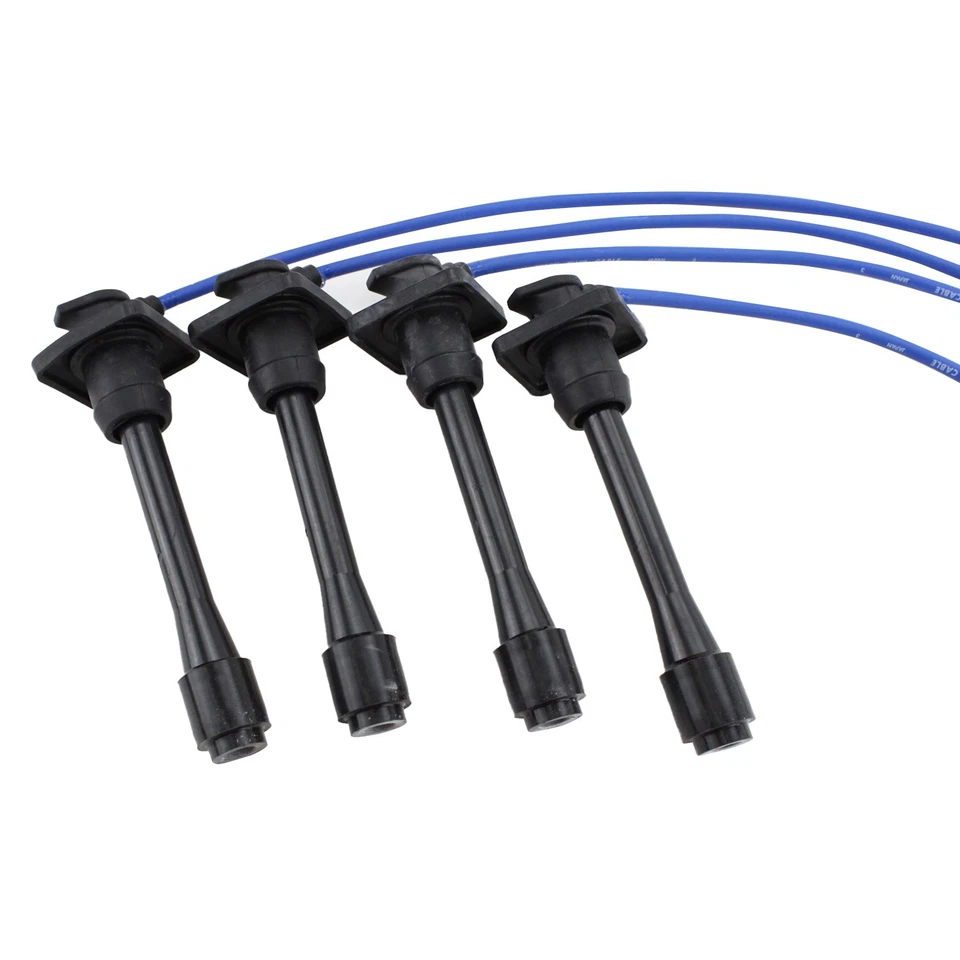 Spark Plug Wire Set NGK 8128 For Geo Prizm Toyota Celica Corolla Paseo L4 - Image 4 of 4