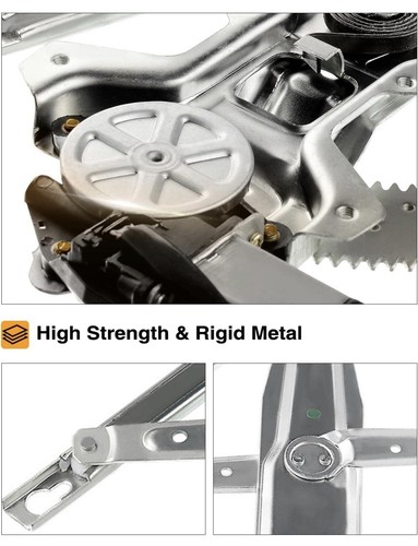 Window Regulator W/ Motor Replacement Honda Accord 98-02 (Coupe) Driver Side - Picture 2 of 3