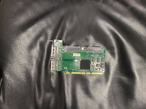 ATTO ExpressPCI UL4D Dual-channel Ultra320-to-PCI-X SCSI Card for MAC & PC - Picture 1 of 2