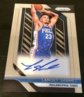 18/19 Prizm #RS-LSH Landry Shamet Autograph RC 76ers Suns