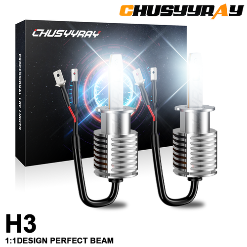 Kit AUXITO H3 LED Fendinebbia – 6500K Bianco, 4000 Lumen, 2 Pezzi, CANbus