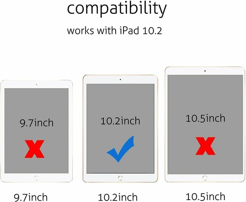 Paquete de 3 protectores de pantalla de vidrio templado para Apple iPad 8ª generación 2020 10,2" - Imagen 10 de 10