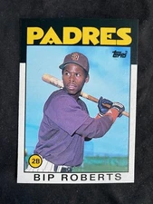 1986 Topps Traded #91T Bip Roberts San Diego Padres