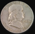 New Listing1948 P Franklin Half Dollar Coin - 90% Silver - Us Circulated Coin - 0.36 oz Asw