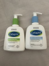 Cetaphil Gentle Skin Cleanser and Lotion Bundle New Formula