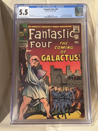 Marvel Comics Fantastic Four #48 CGC 5.5 (1966) 1st app. Silver Surfer!