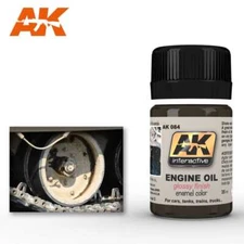 AK INTERACTIVE 084 Enamel Effect - FRESH ENGINE OIL (GLOSSY FINISH) 35ml