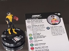 DE01 Heroclix X-Men: House of X set Armor 040 Rare figure w/card 