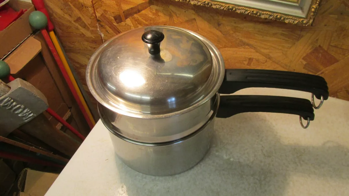 why is chocolate melted in a double boiler