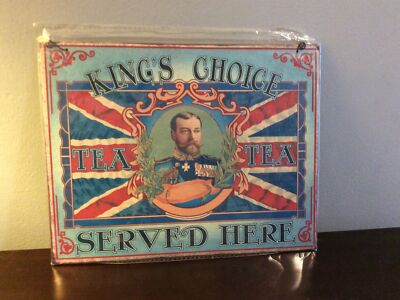 Metall King s Choice Tee serviert hier Hängeschild