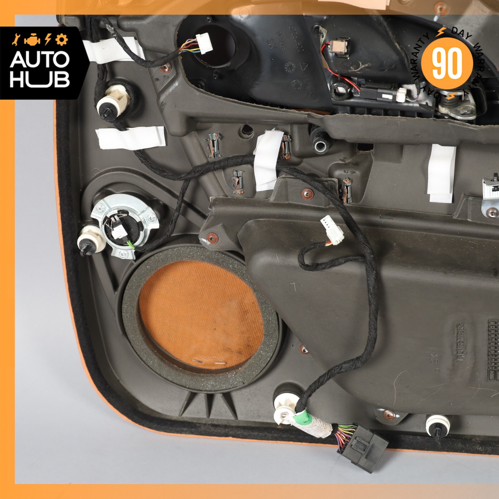 03-13 Maserati Quattroporte M139 Rear Left Driver Side Interior Door Panel OEM