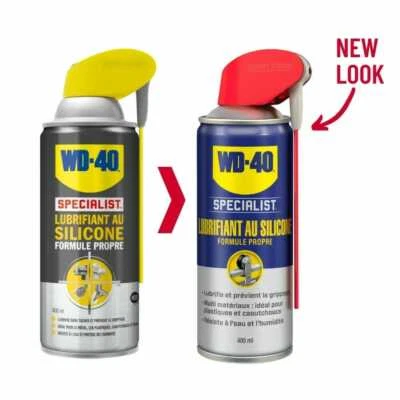 WD 40 Specialist Lubrifiant Au Silicone Nouvelle Formule 400mL Qualité PRO!