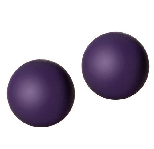 Black Rose Blooming Ben Wa Balls Purple Weighted Silicone Smooth Seamless Kegel - Picture 8 of 9