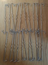 40 x Ancon Stairfix HRT4 Wall Ties - 225mm 9" Long - 76 to 100mm Cavity 3mm thic