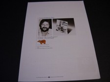 ERIC CLAPTON Congrats - #1 Album/#1 Single OCEAN/SHERIFF 1974 Promo Poster Ad