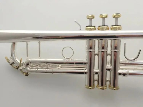 New Trumpet Model 43 Silver Plated LT180S-43 Trumpete with Case - Picture 2 of 6