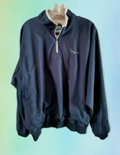 Zero Restriction Golf Outerwear M3 Windshirt Wind Stopper Jacket Black Sz L