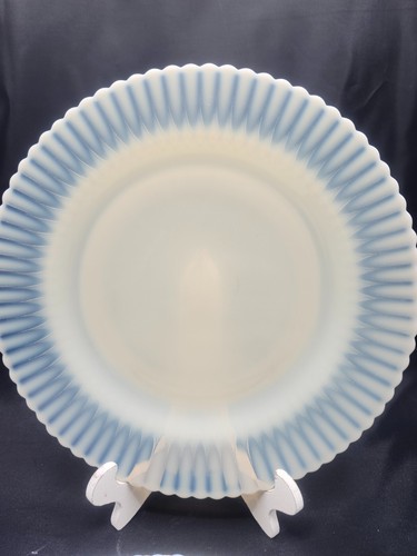 Macbeth Evans Opalescent Monax Petalware Various Size Plates !Glow Under UV! - Picture 34 of 51