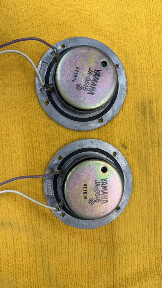 2X Controlador de tweeter de alta frecuencia Yamaha JA-0515 necesita bobinas nuevas Japón NS-325 PULL Foto 4 de 4