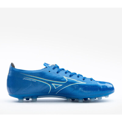 Mizuno Alpha Elite AG P1GA246327 Blue Mens Football Cleats Shoes