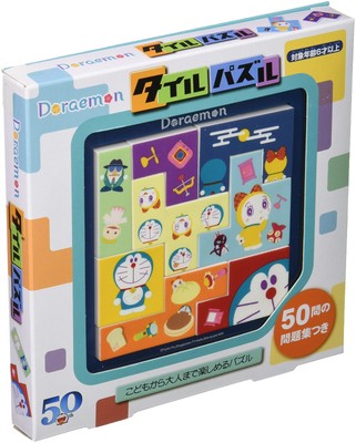 ENSKY Doraemon Tile Puzzle 8piece 113×113×8mm