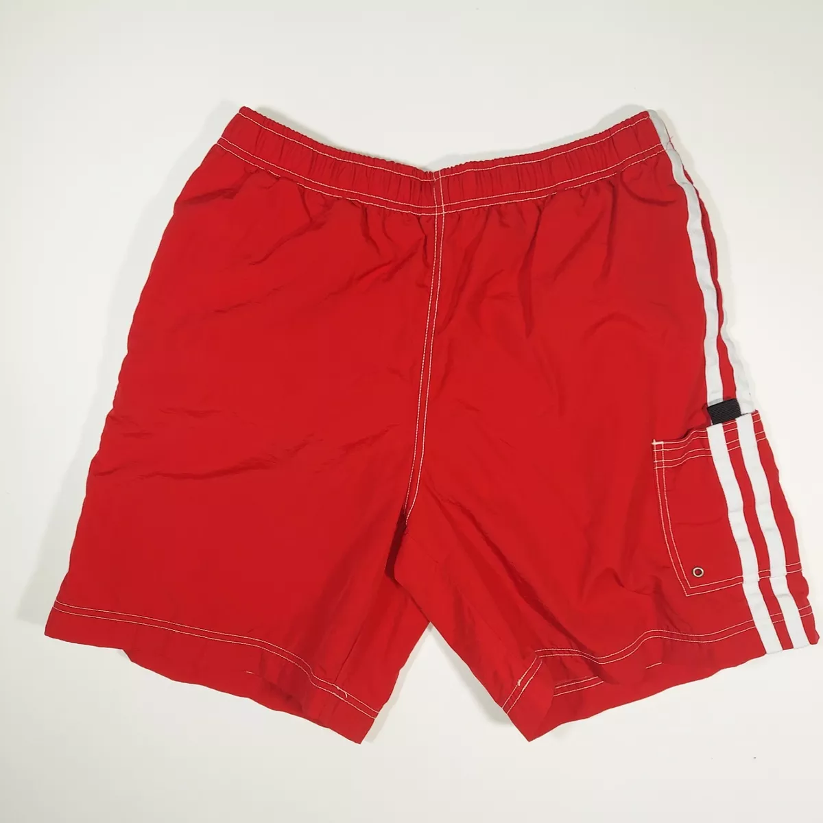 Vintage 90s Polo Sport Spellout Ralph Lauren Nylon Swim Trunks Shorts Mens M