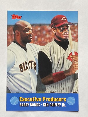 2000 Topps Executive Producers  #TC8 Barry Bonds Ken Griffey Jr. 