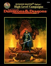 AD&D 2nd Ed Dungeon Master Option High-Level Campaigns HC 1995 TSR 2156