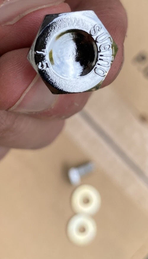 Pernos de brazo de manivela Sugino vintage Old School NOS (juego de 2) 15 mm BMX carretera años 80’s Foto 3 de 3