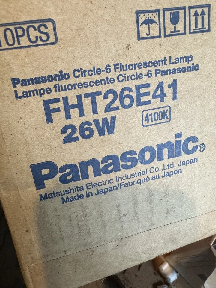 Case 10 Bulbs for PANASONIC Circle-6 Florescent FHT26E41 LAMP 26 WATTS new Bulb - Image 3 of 4