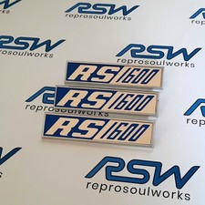FORD ESCORT MK1 RS1600 CAR BADGES - SET OF 3