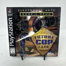 Future Cop L.A.P.D. Rookie DEMO With Sleeve PS1 PlayStation 1 RARE! Tested!
