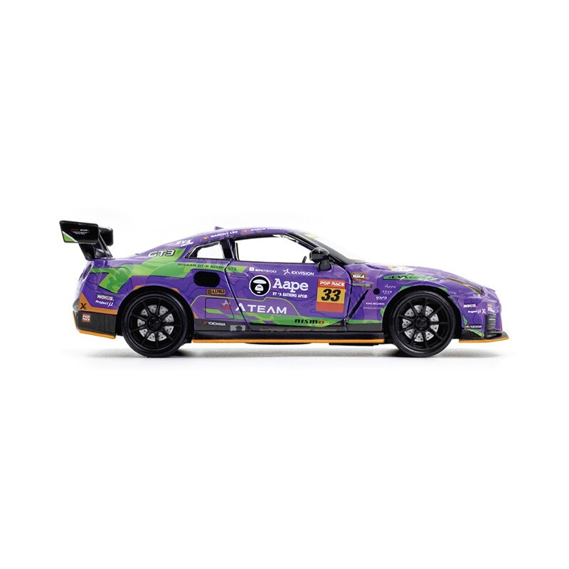 ミニカー MINI GT EVA MY TEST TYPE-01 X WORKS G1-8 MINI GT x POP RACE 90 EVA RT Test Type-01 X Works GT-R #33