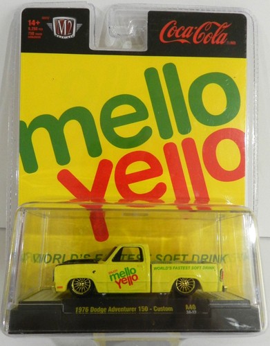 M2 Machines Mello Yello 1976 Dodge Adventurer 150 Custom Chase 1/750