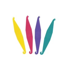 10 Ortho Elastic Rubber Band Placers for Braces Assorted Colors Orthodontic