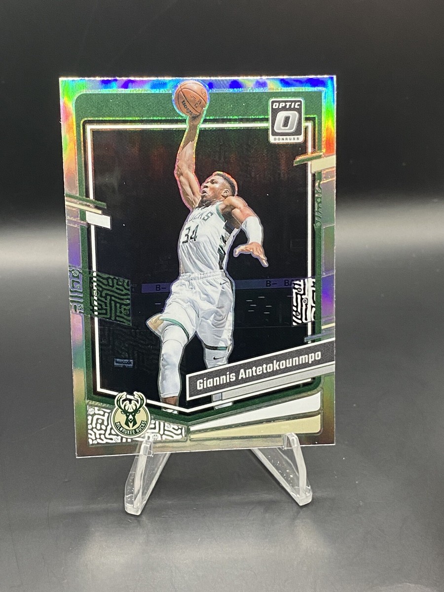 その他 Giannis Antetokounpo Silver Prizm Optic 2023-24 Donruss Optic Giannis Antetokounmpo Silver Holo Prizm #53