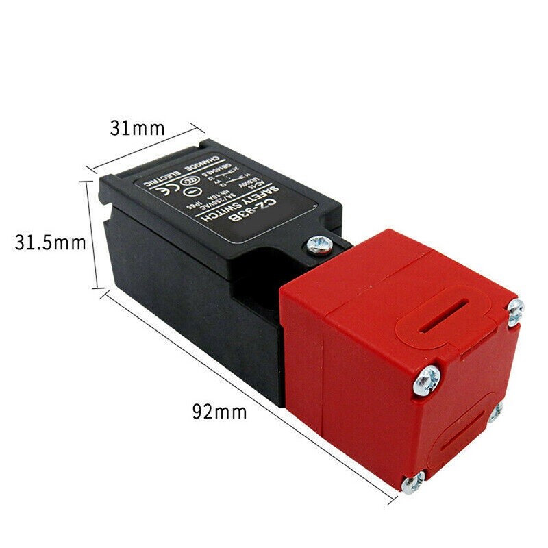 1PC For Safety Door Limit Travel Micro Switch with Key CZ-93B Fast
