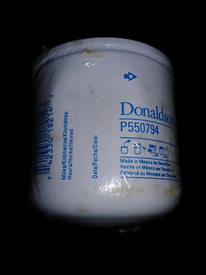 Donaldson P550794 Lube Filter. Spin-On Full Flow. Our #2