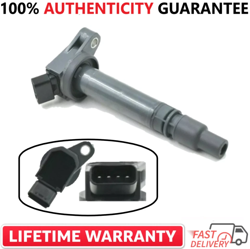 GENUINE DENSO x1 Ignition Coil For 2005-2020 Toyota, Lexus I4 V6 V8, 90919-02251 - Image 4 of 4