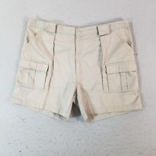 Weekender cargo hiking shorts men's 40 x 6 beige comfort waist outdoor