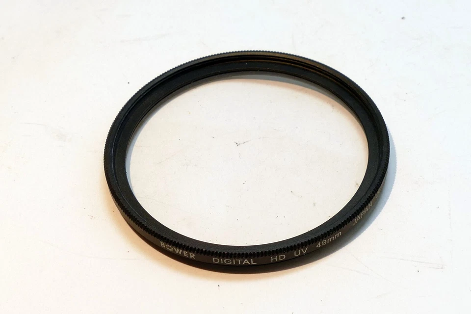 BOWER UV HD DIgital49mm Lens Filter for wide angle lenses thin low profile - Image 2 of 4
