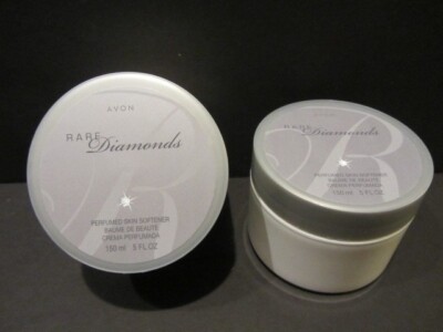 NEW-Lot of 2 Rare Diamonds Perfumed Skin Softeners 5 oz.  Each  NOS Discontinued