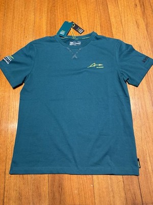 Aston Martin F1 Kimoa Fernando Alonso Official Fanwear LifestyleT-Shirt Green