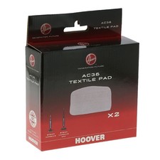 GENUINE Hoover Steam Capsule Cleaner Cloth Pads x2 Microfibre Pad & 2in1 AC36