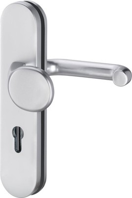 EDI Schutz-Wechselgarnitur 8753/0272 LS S1/PZ72/8 TS35-45 Links Edelstahl