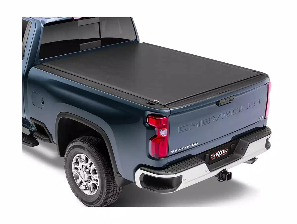 TruXedo Lo Pro Soft Roll Up Tonneau Fits 2020-2025 Chevy/GMC 2500 3500 6'9" Bed - Image 4 of 4