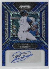 2024 Panini Prizm Sensational Signatures Blue /49 Rayne Doncon #SS-RD Auto 1d0h