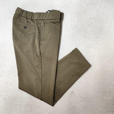 Bonobos Jogger Pants Mens M Green Tapered Drawstring Off Duty Lounge Pockets