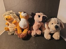 webkinz lot Ganz Yellow Lab Deer German Shepherd Hedgehog. No Codes Good Condit