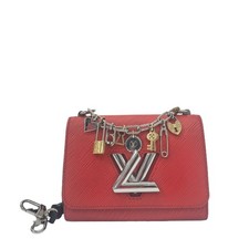 Authentic Louis Vuitton Twist PM Epi Leather Crossbody Red Silver-Tone eBay AG
